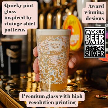 Jiddler's Tipple Craft Beer Gift Set – 4x Award Winning British Beers, Pint Glass, Beer Mat And Tasting Guide – Gift Idea For Dads, Birthdays, Fathers And Real Ale Lovers, 3 of 7