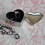 Silver Plated Heart Jewellery Box, thumbnail 4 of 8