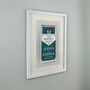 Personalised Perfect Match White Poster Frame, thumbnail 2 of 3