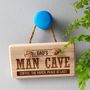 Personalised Man Cave Sign, thumbnail 2 of 3