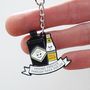 'Thick And Gin' Funny Friendship Keyring, thumbnail 3 of 5