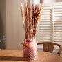 Kilnsey Fern Pink Milk Churn Vase, thumbnail 1 of 7