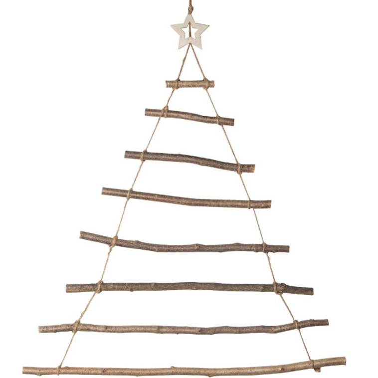 Wooden Hanging Christmas Tree With Star By TheLittleBoysRoom ...