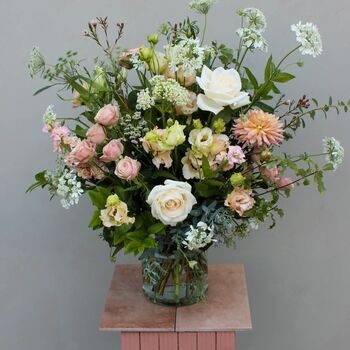 'Beautiful Blooms' Blush Fresh Flower Bouquet, 2 of 5