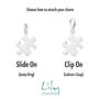 Jigsaw Charm, Slide On Or Clip On, thumbnail 2 of 6