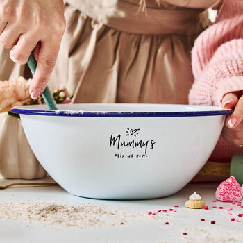 Engraved Personalised Mixing Bowl, 2 of 8