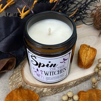 Halloween Spin On This Witches Candle, 3 of 3