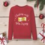 Personalised Polar Express Christmas Jumper, thumbnail 2 of 3