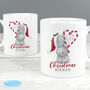 Personalised With Love At Christmas Couples Mug Set, thumbnail 2 of 4