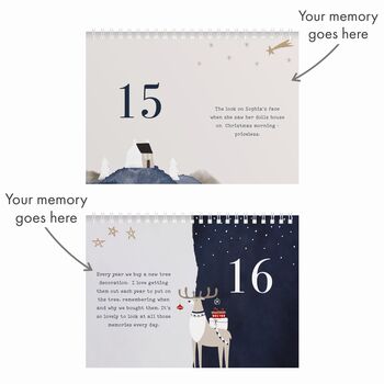 Personalised Countdown To Christmas Advent Calendar, 11 of 12