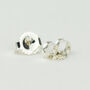 Tiny Silver Moon And Star Studs, thumbnail 5 of 6