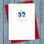 Personalised Anniversary Or Choose Your Wording Card, thumbnail 2 of 8