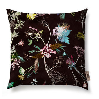 Chocolate Tone Floral Style Scatter And Sofa Cushion, 4 of 4