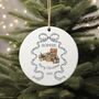 Custom Name Christmas Ornament Personalised Christmas Decorations, thumbnail 1 of 3