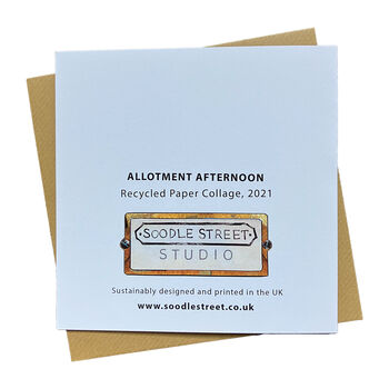The Allotment Greetings Card, 2 of 4