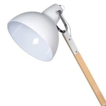 Matt White Adjustable Floor Lamp, 2 of 2