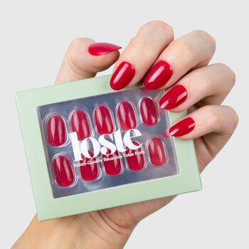 Loste Reusable False Nails Gift Set, Perfect Stocking Filler: Kissproof, 2 of 5