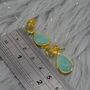 Amazonite Green Amethyst Earrings, thumbnail 6 of 6