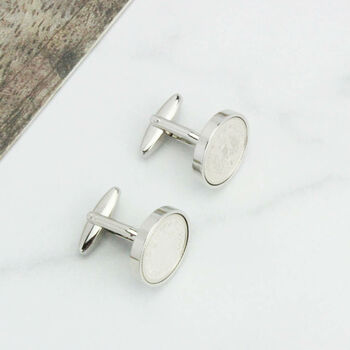 Personalised 16th Birthday Five Pence Cufflinks, 2 of 6