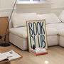 Book Club Typography Bold Wall Art Print, thumbnail 12 of 12