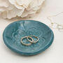 Moroccan Style Teal Ring Dish, thumbnail 3 of 4