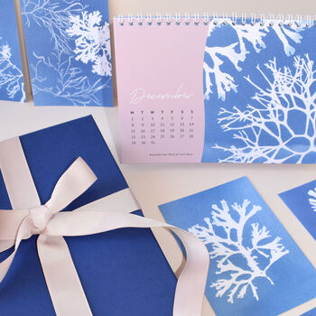 Calendar And Postcard Gift Set British Seaweed, 5 of 6