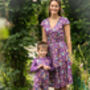 Purple Science Dungarees | Baby + Toddler, thumbnail 5 of 11