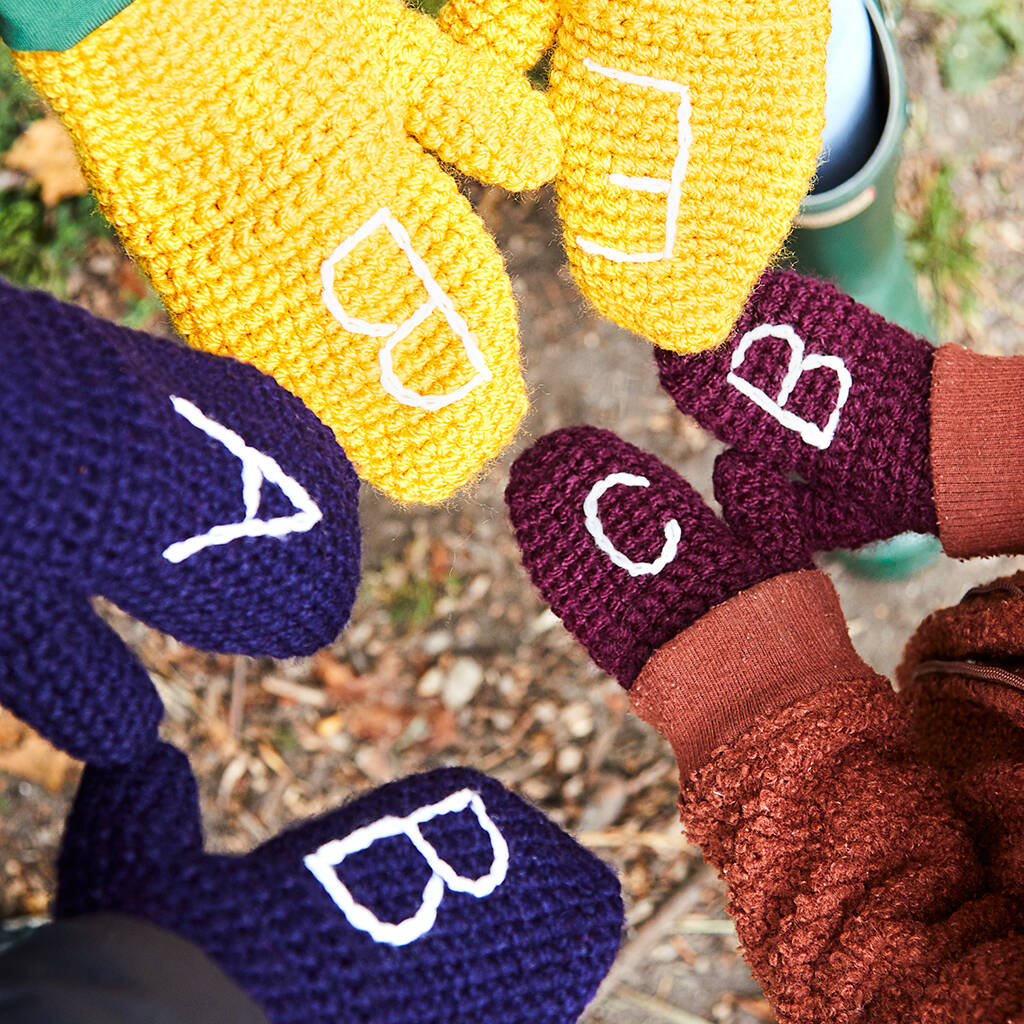 Personalised Family Mittens, 1 of 3