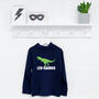 Personalised Dinosaur Lightweight Hoodie, thumbnail 2 of 3