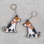 Jack Russell Key Ring, thumbnail 2 of 3