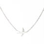 Swallow Necklace In Solid 925 Sterling Silver, thumbnail 1 of 8