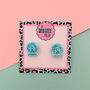 Snow Globe Glitter Christmas Studs *More Colours Available*, thumbnail 1 of 2