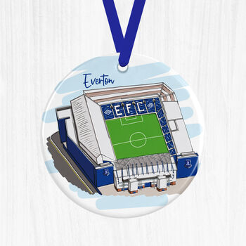 Personalised Everton Fc Ornament, 3 of 4