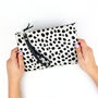 Cowhide Leather Clutch Bag, thumbnail 10 of 12