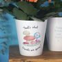 Mushroom Plant Pot Personalised Gift For Friends, thumbnail 2 of 5