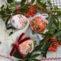 Hand Painted Festive Bauble Decoration, thumbnail 1 of 7
