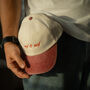 Personalised Baseball Cap With Custom Embroidery On Heavy Canvas, thumbnail 2 of 9