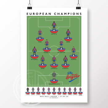 Crystal Palace Conference League Winners 2026 Poster, 2 of 6