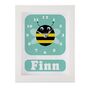 Personalised Childrens Bee Clock, thumbnail 5 of 9