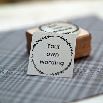 Bespoke Rubber Stamp My Own Wording, 2 of 3