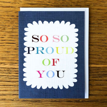 Mini Proud Of You Card, 5 of 5