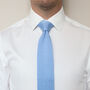 Light Blue Square End Knitted Neck Tie, thumbnail 2 of 9