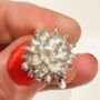 One Of A Kind Coral Reef Inspired Sterling Silver Ring, thumbnail 5 of 7