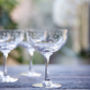 Set Of Six Star Champagne Saucers, thumbnail 3 of 5