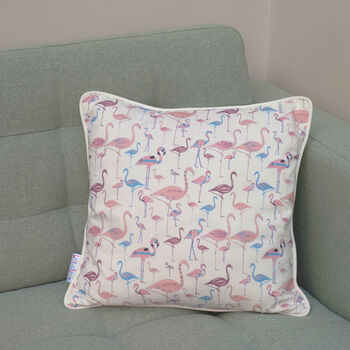 Personalised Flamingo Cushion, 2 of 6