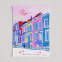 Notting Hill, West London Scene Travel Print, thumbnail 3 of 5