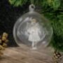 Personalised Glass Christmas Bauble, thumbnail 1 of 6