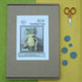The Freckled Frog Kit Letterbox Stitch Kit, thumbnail 2 of 6