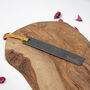 Motivational Sentiment Iron Bookmark Raw Finish, thumbnail 5 of 6