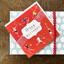 Red Tennis Birthday Card, thumbnail 1 of 5